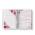Agenda Alfabeto floral Rosa 2 - comprar online