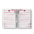 Agenda Alfabeto floral Rosa 4 - loja online