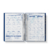 Agenda Alfabeto floral Azul 3 na internet
