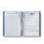 Agenda Alfabeto floral Azul 6 - Papelaria Cor & Papel