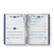 Imagem do Agenda Alfabeto floral Azul 1