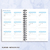 Planner Datado 2025 - Horizontal Azul na internet