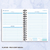 Planner Permanente - Vertical Azul - loja online