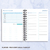 Planner Permanente - Horizontal Azul - comprar online