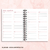 Planner Permanente - Vertical Rose
