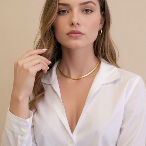 CHOKER DE LACRAIA 6MM