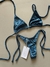 Bikini Velvet turquesa - comprar online