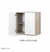 Modulo Bajo 2 puertas 90 cm. R60