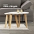 Mesa auxiliar bote conjunto 2 unid. - comprar online