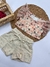 Conjunto Blusa em Malha Texturizada Estampada e Shorts em Moletinho Linho - comprar online