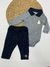 Conjunto Masculino Pinguim Listrado