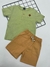 Conjunto Dila Verde com Botões