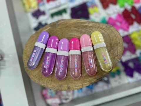 Gloss glitter e Lip oil Infantil
