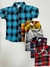 Camisa Xadrez Infantil - Rhavi Kids