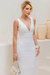 Vestido Midi Isabela Off White - loja online