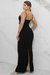 Vestido Longo Preto Barbara - comprar online