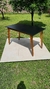 MESA DE COCINA RECTANGULAR ESTILO NORDICO (NEGRA)