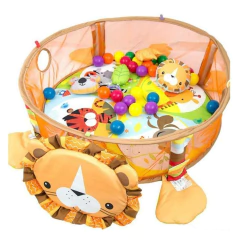 CERCADINHO BEBE BERCO PORTÁTIL 12 BOLINHAS TAPETE ATIVIDADES CHIQUEIRINHO CERCA - comprar online