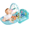 TAPETE ATIVIDADES BEBE GINASIO INFANTIL PIANO MUSICAL MÓVEL INTERATIVO PORTÁTI