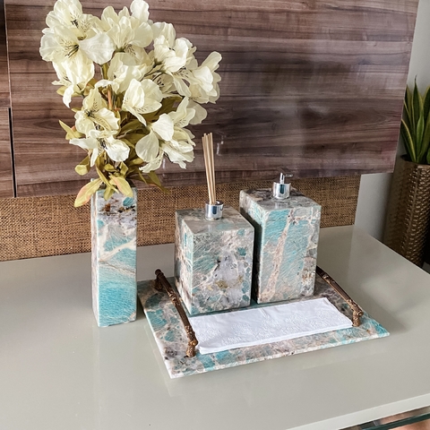 Kit Lavabo - 4 peças AMAZONITA