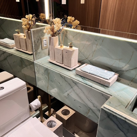 Kit Lavabo- 6 peças TRAVERTINO - comprar online