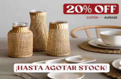 Banner de la categoría VASOS, COPAS Y JARRAS