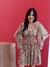 Vestido Indiano Curto Manga Morcego na internet