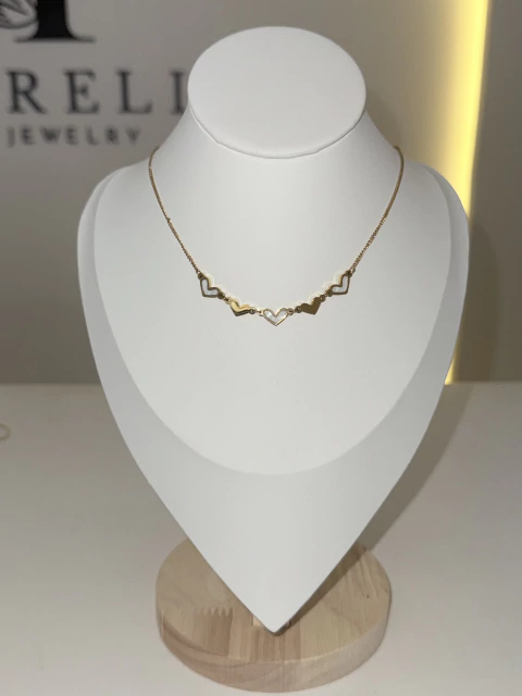 Collar corazones - comprar en línea