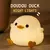 Doudou Duck Night Light para Crianças, Soft Eye Care, Carregamento USB, Timing Automatic Clap, Silicone Lamp, Gift, 1Pc
