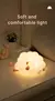 Imagem do Luz noturna LED com sensor de toque para crianças, ovelhas fofas, panda, resina de silicone, carregamento USB, cronometrado, decoração do quarto, luz noturna