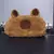 Capybara Plush Pen Bag, Capibala Recheado Animal, Capivara Dos Desenhos Animados, Bolsa de Lápis Macio, Papelaria Boneca na internet