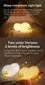 Doudou Duck Night Light para Crianças, Soft Eye Care, Carregamento USB, Timing Automatic Clap, Silicone Lamp, Gift, 1Pc - loja online