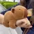 Rytanda capibara clap círculo brinquedos tapa snap envoltório pulseira bracciale capivara peluche anel de mão diversão pop círculos - loja online