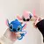 Cute Cartoon Stitch Silicone Casos para Airpods, Fone de ouvido Bluetooth protetor, Capa de carregamento sem fio para Airpods Pro 1, 2, 3 - Capibara Senpai