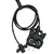 Para apple iphone 18w/20w adaptador carregador caso protetor de cabo de dados cabeça de carregamento escudo dos desenhos animados bonito cabo capa protetora conjunto na internet