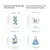 4 pçs ciência esmalte pino microscópio copo químico molecular dna ferramenta experimental biológica broches de metal emblemas para mochila - loja online