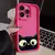 Gato bonito dos desenhos animados caso de telefone macio para iphone 15 16 pro max casos iphone 14 13 12 11 pro max xs max xr x 7 8 plus capa à prova de choque - loja online