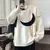 2024 nova marca outono inverno camisola dos homens moda malha macia jumper corea