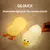 Doudou Duck Night Light para Crianças, Soft Eye Care, Carregamento USB, Timing Automatic Clap, Silicone Lamp, Gift, 1Pc - Capibara Senpai