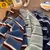 Camisola de gola alta listrada masculina, camisas polo, malhas quentes, jumper j - Capibara Senpai