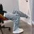 Estampas de moda masculina Star Jeans, calças largas soltas, moda de namorado Vintage, calças jeans casuais retas, Streetwear - Capibara Senpai