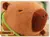 Capybara Anime de pelúcia fofa, pelúcia kawaii, bichos de pelúcia fofos, boneca macia, presente para criança, simulação de pelúcia