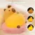 Cute Cartoon Capsule Silicone Night Light, USB recarregável, temporização, escurecimento, lâmpada de sono para decoração do quarto das crianças na internet