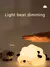 Luz noturna LED com sensor de toque para crianças, ovelhas fofas, panda, resina de silicone, carregamento USB, cronometrado, decoração do quarto, luz noturna