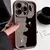Imagem do Gato bonito dos desenhos animados caso de telefone macio para iphone 15 16 pro max casos iphone 14 13 12 11 pro max xs max xr x 7 8 plus capa à prova de choque