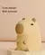 Cute Cartoon Capsule Silicone Night Light, USB recarregável, temporização, escurecimento, lâmpada de sono para decoração do quarto das crianças na internet