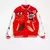 Jaqueta de beisebol bordada remendo, Casaco casual americano, Moda rua alta, mesmo vermelho, Saint Michael Ball Star, novo, moda - comprar online