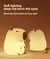 Cute Cartoon Capsule Silicone Night Light, USB recarregável, temporização, escurecimento, lâmpada de sono para decoração do quarto das crianças - comprar online