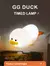 Doudou Duck Night Light para Crianças, Soft Eye Care, Carregamento USB, Timing Automatic Clap, Silicone Lamp, Gift, 1Pc na internet
