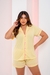 Pijama Americano Amarelo Candy - comprar online